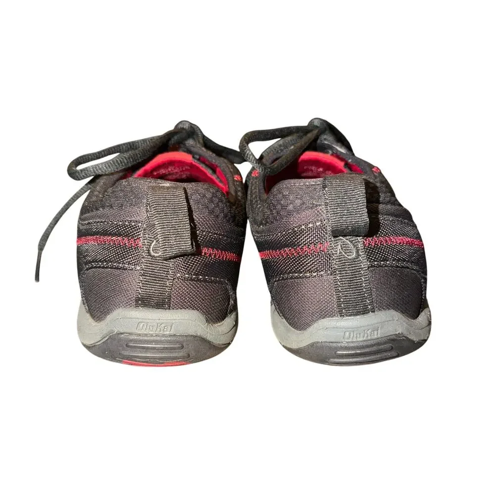 Olukai Kamiki Sneakers Men's Size 11 Black Mesh Water Trainer Shoes Lightweight